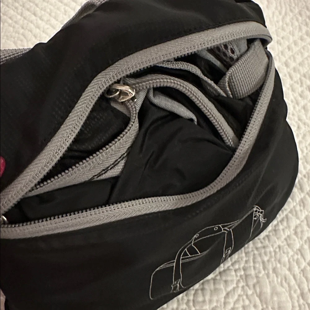 Black Travel Duffel Bag